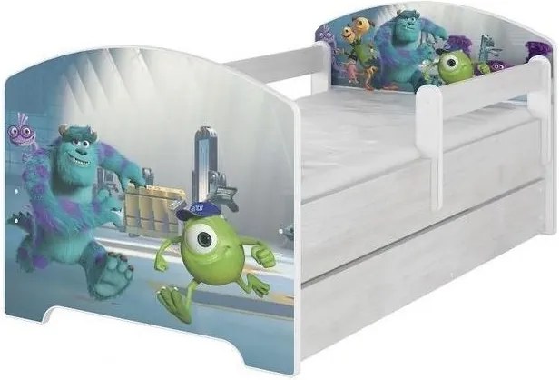 MAXMAX Detská posteľ bez šuplíku Disney - PRÍŠERKY sro 160x80 cm