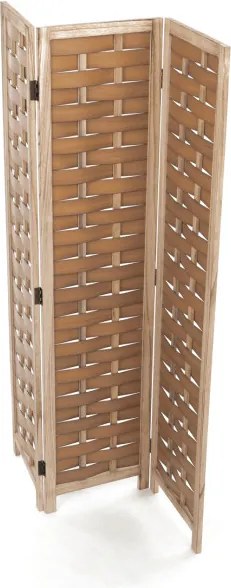 Paraván hnedý EF-L186 NAT