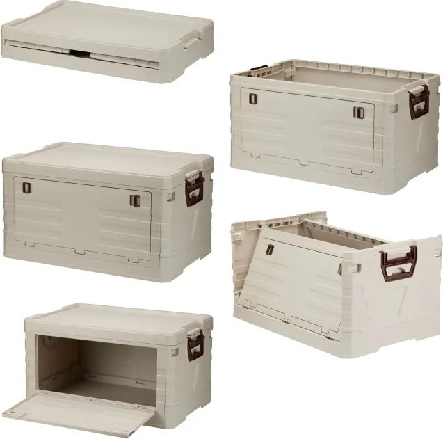 Skladací úložný box Redcliffs béžový