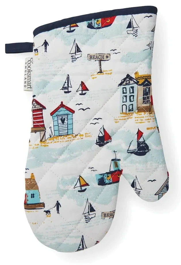 Bavlnená kuchynská rukavica Cooksmart ® Beside The Seaside