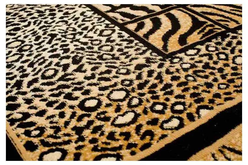 Kusový koberec PP Beast béžový 100x200cm