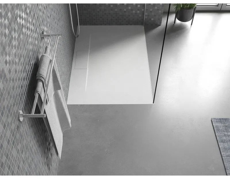 Mexen Egon, SMC obdĺžniková sprchová vanička 150 x 90 cm, biela, 4R109015