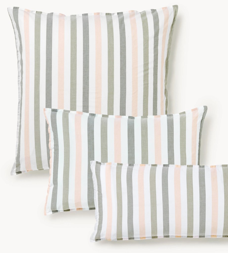 Obliečka na vankúš z vypranej bavlny Harriet