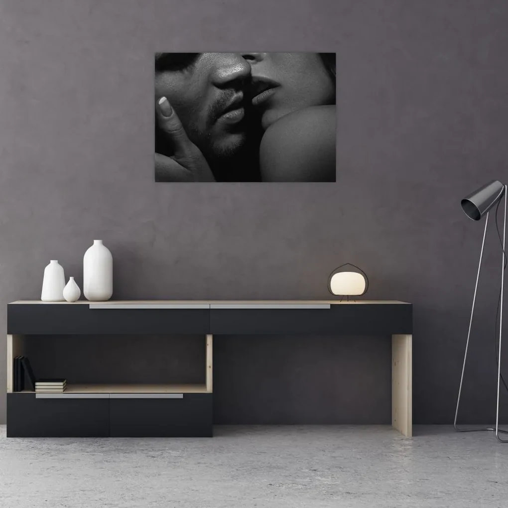 Obraz - Bozk, čiernobiela fotografia (70x50 cm)