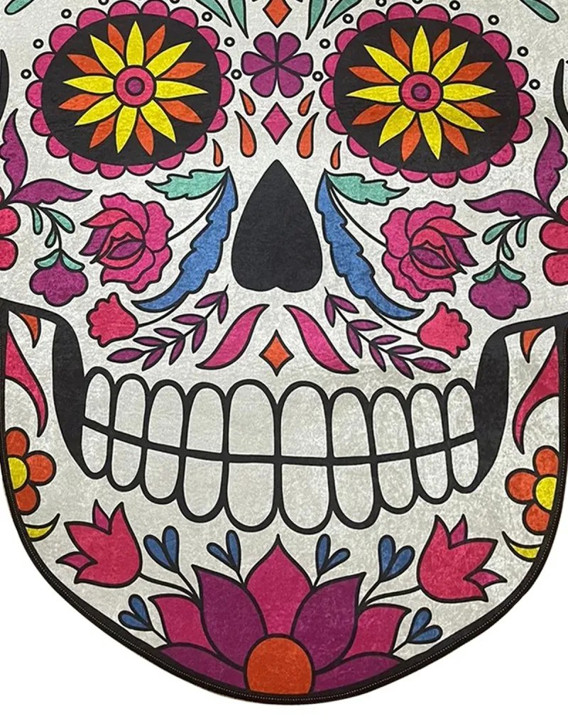 Kúpeľňová predložka LEBKA 80x120 cm viacfarebná