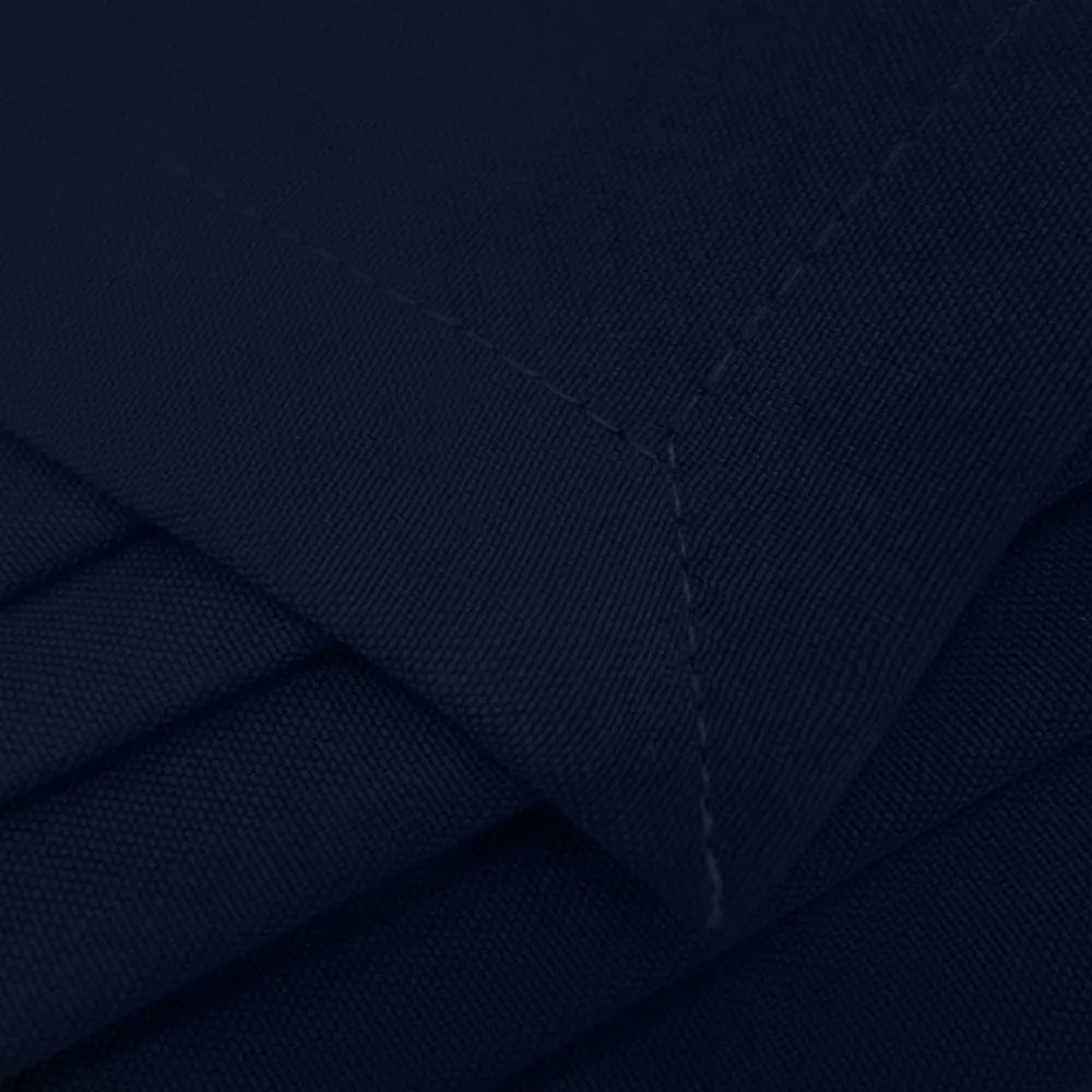 Dekorstudio Krátky jednofarebný záves -  tmavo modrý Uchytenie závesu: Riasiaca páska 1