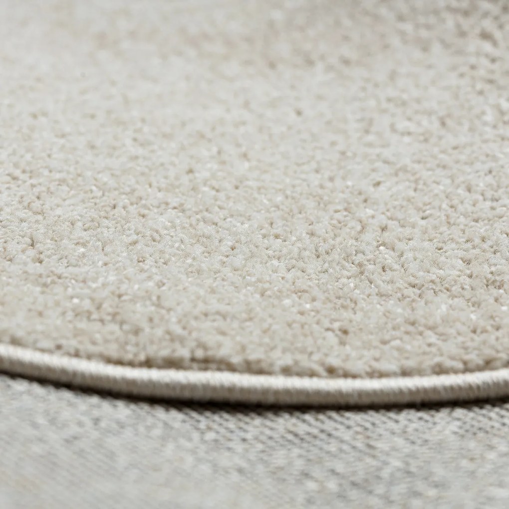 Dywany Łuszczów, Kusový koberec Fusion 0808 cream/l. beige, 80x150, béžová, kancelária