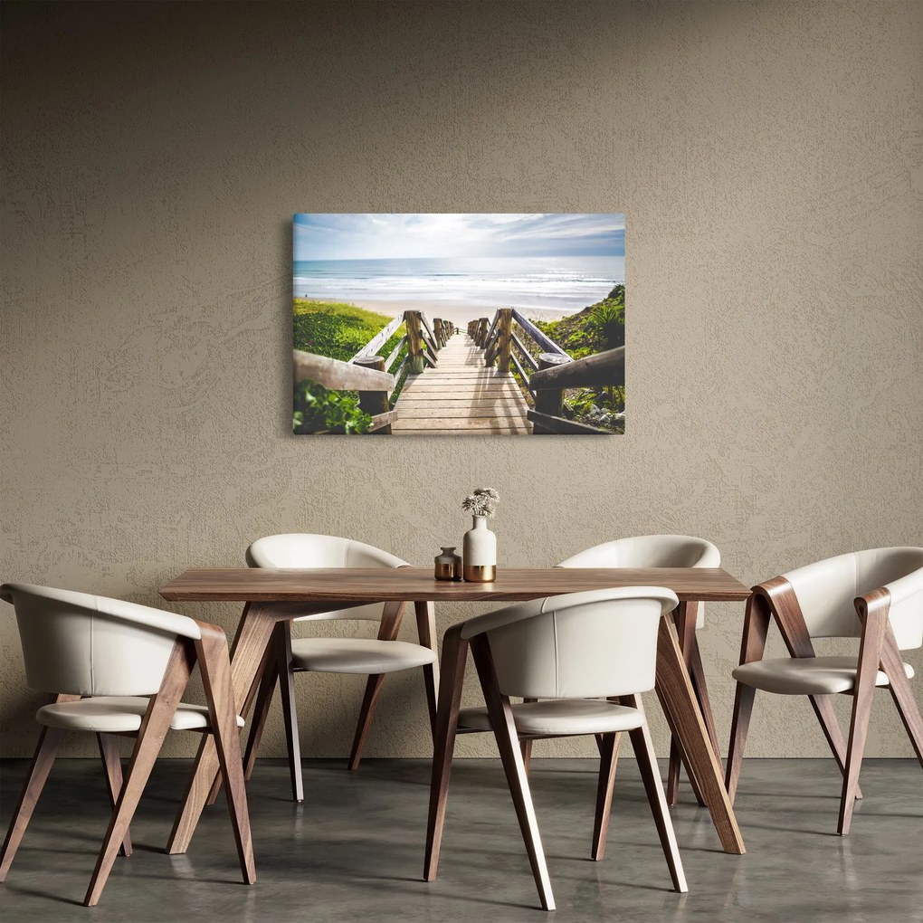Obraz - Vstup na pláž (90x60 cm)