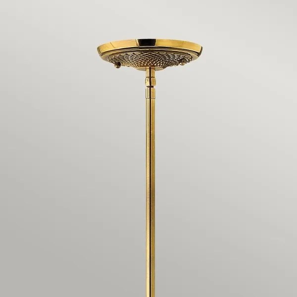 Hinkley HK-PLANTATION-MP-BB - Luster na tyči PLANTATION 1xE27/60W/230V zlatá