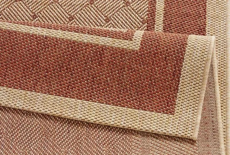 Hanse Home Collection koberce Kusový koberec Natural 102711 Classy Terracotta – na von aj na doma - 120x170 cm