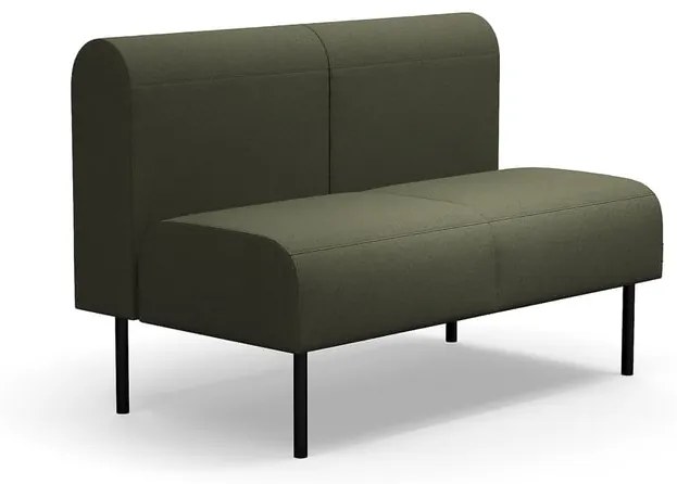 Modulárna pohovka VARIETY, 2 miestna, látka Blues CSII, olivová