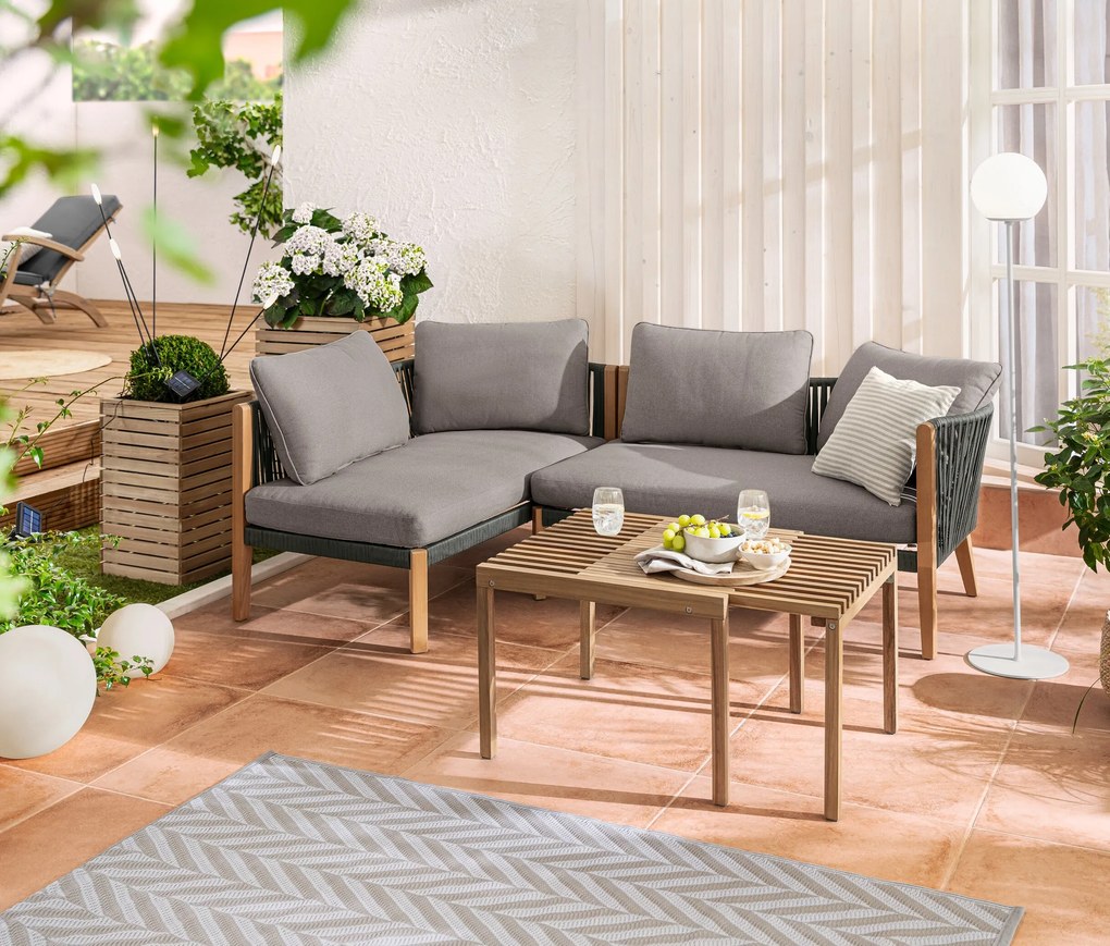 Súprava stĺpovitých kvetináčov »Tinus«