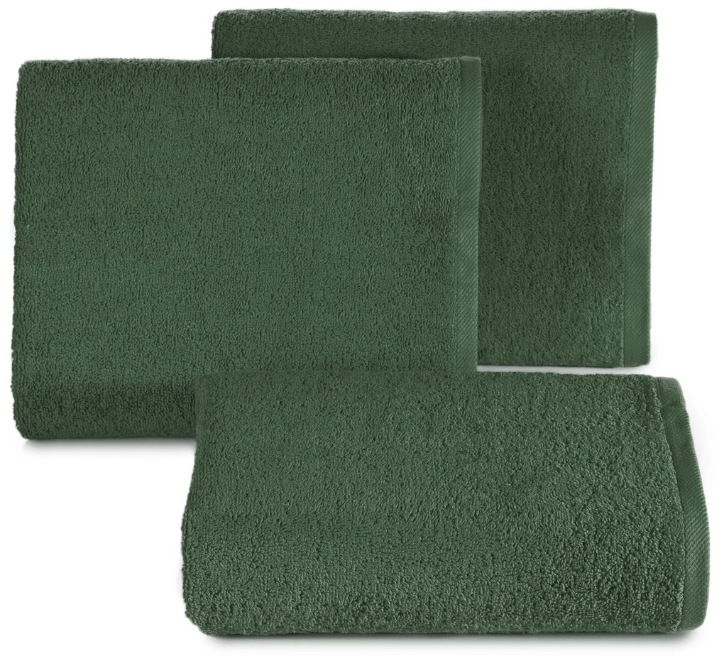 FROTÉ UTERÁK SMOOTH 16X21 CM TMAVOZELENÁ