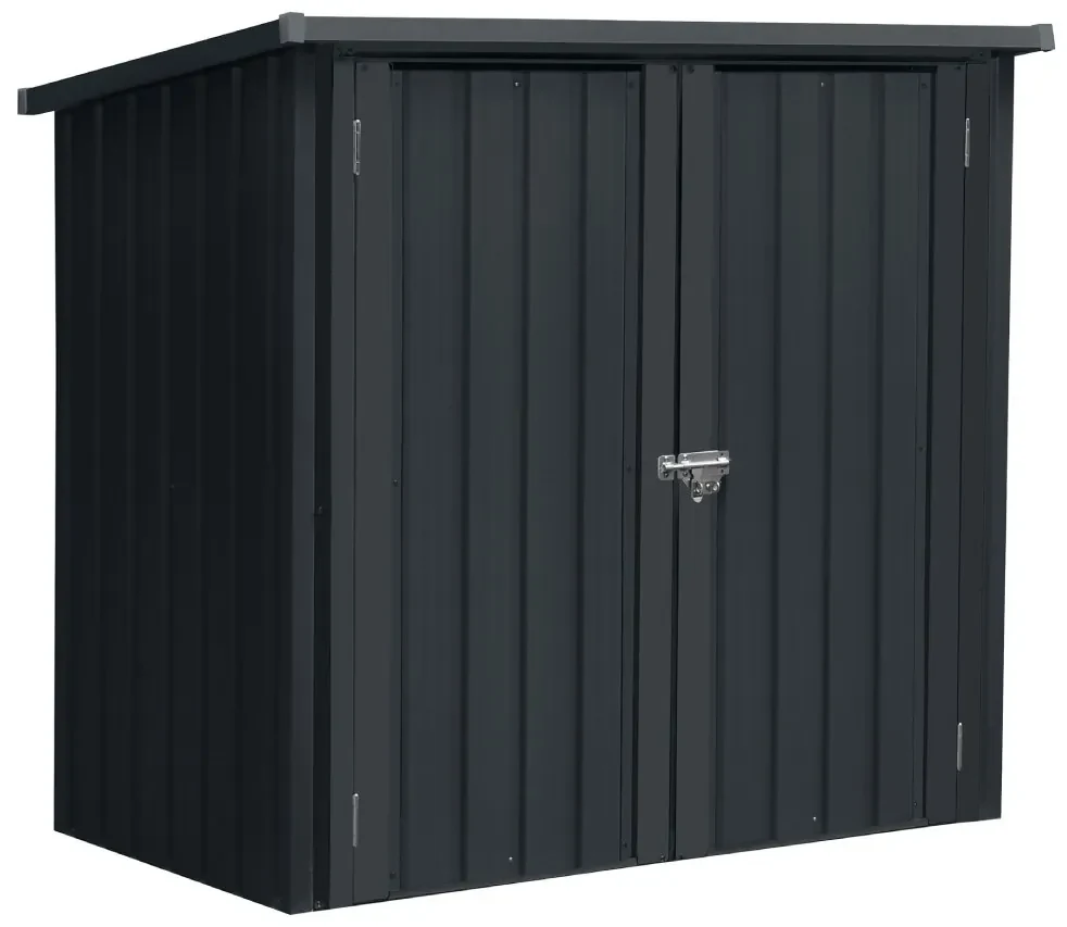 Záhradný domček BestBerg ZS1-1A / 1,3 m² / 147 x 86 x 134 cm / sivá