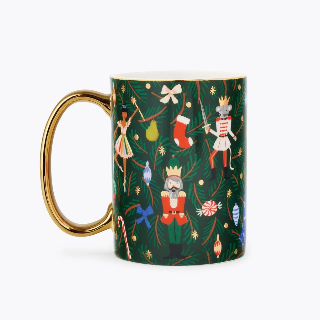 Rifle Paper Co. Porcelánový hrnček Nutcracker Branches 470 ml