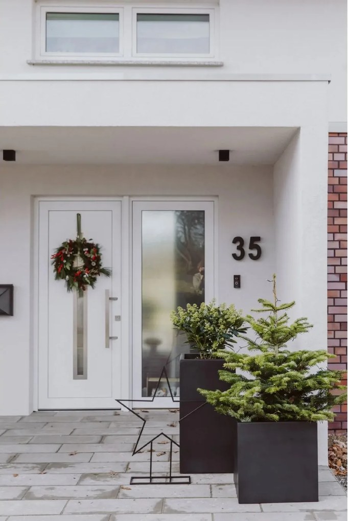 Kvetináč BLOCK, sklolaminát, 50x50x50 cm, antracit