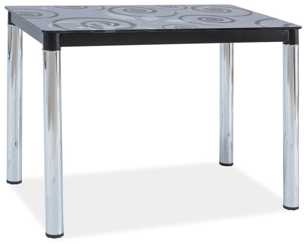 Jedálenský stôl DAMAR II Farba: Čierna