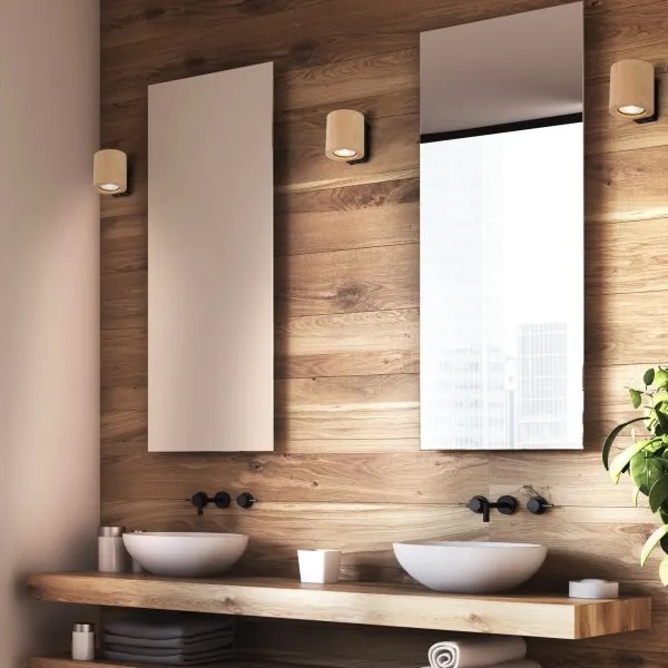 Nástenné bodové svietidlo EVE 1xGU10/10W/230V buk