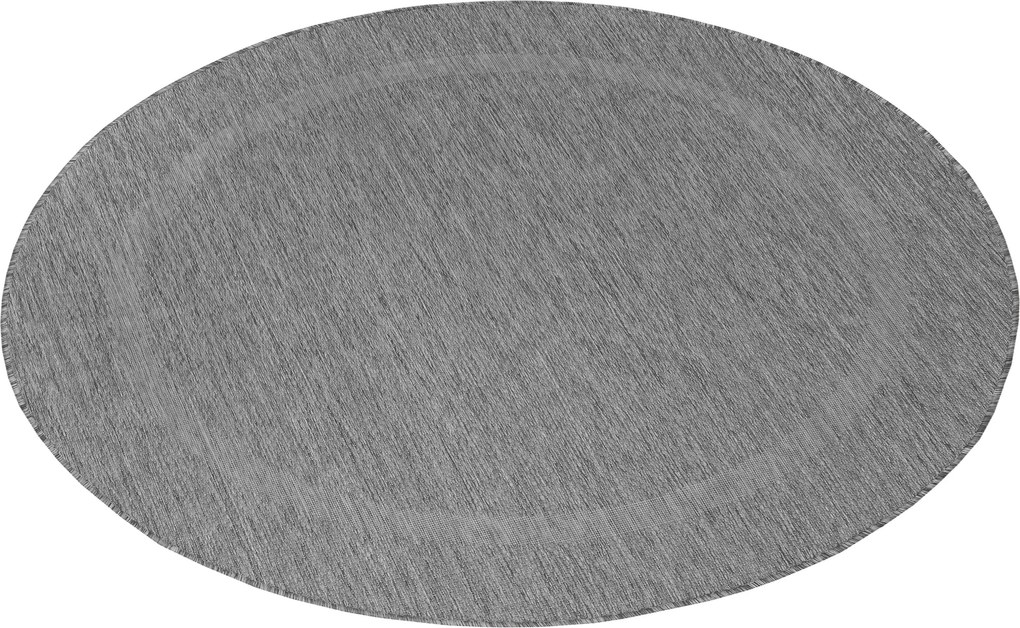 Kusový koberec Relax 4311 Grey kruh, 200x200 (priemer) kruh, šedá, chodba / predsieň, Ayyildiz