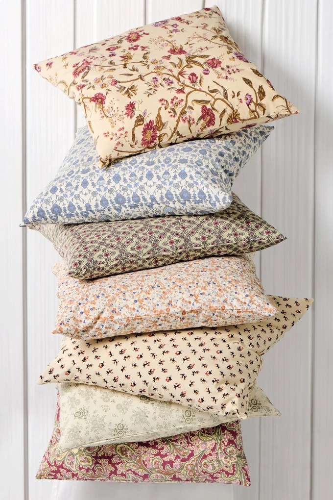 Ib Laursen Poťah na vankúš Anette Flowers 50 × 50 cm