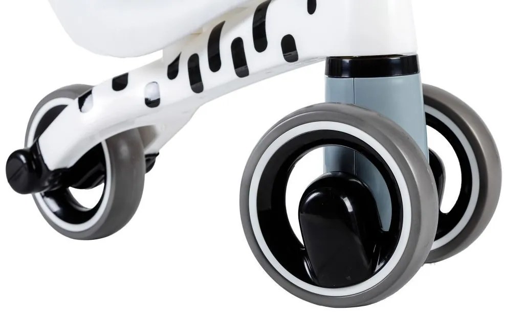 Ecotoys Odrážadlo v motíve zebry pre deti
