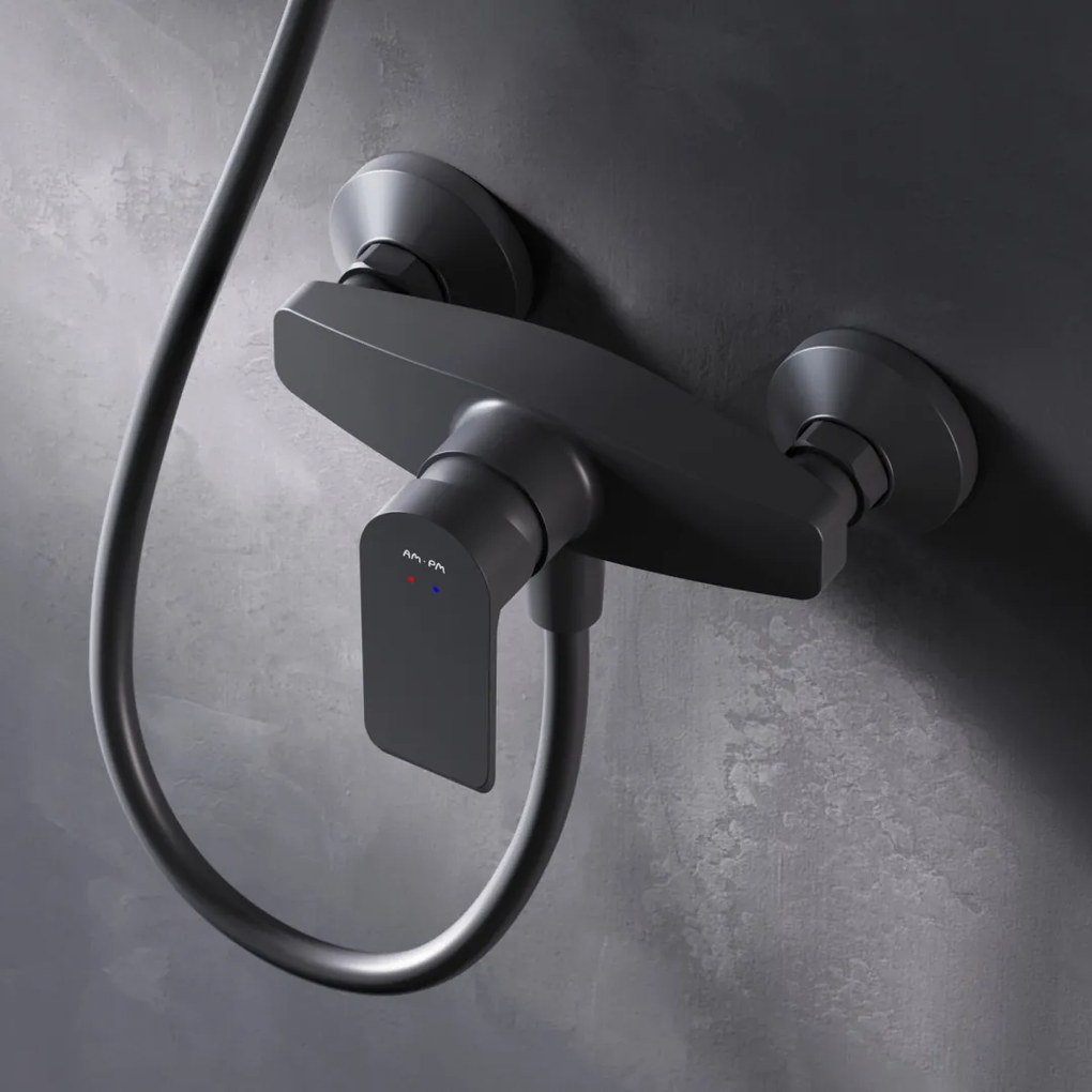 Sprchová batéria AM.PM Flash FNA20022 jednopáková, čierna