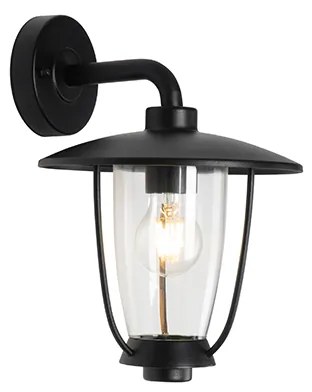 Moderné vonkajšie nástenné svietidlo čierne - Khana