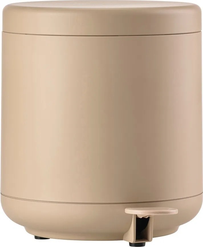 Béžový pedálový odpadkový kôš 4 l Ume – Zone