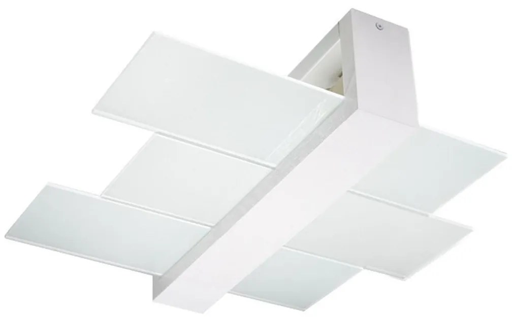 Sollux SL.0078 - Stropné svietidlo FENIKS 2 2xE27/60W/230V biela