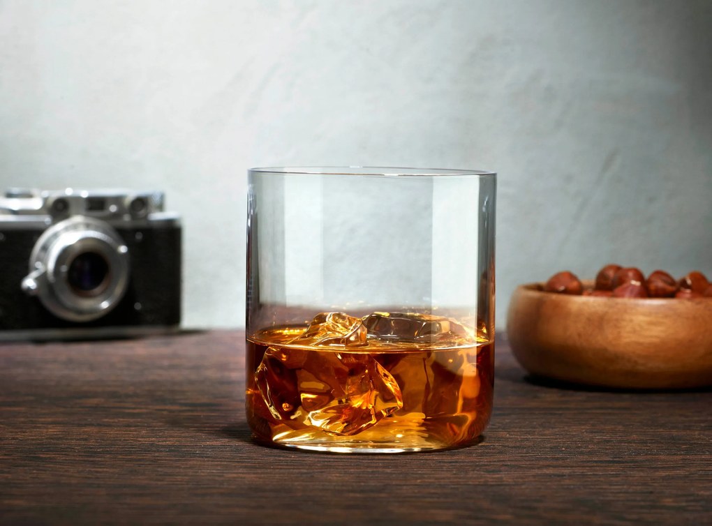 Sklenené poháriky na whisky Finesse 300 ml 4 ks