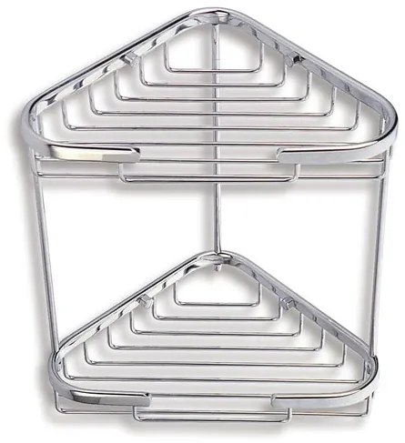 Novaservis Metalia rohová polička chróm 6071.0