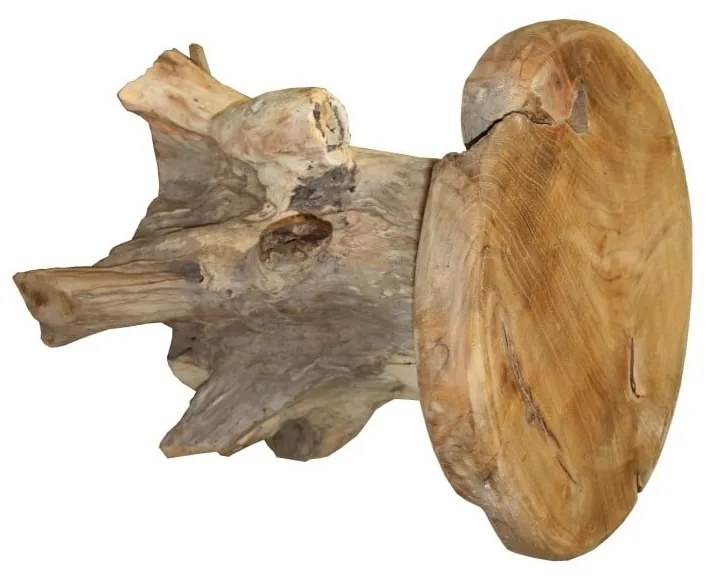 Odkladací stolík z teakového dreva HSM collection Kruk Root