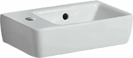 Geberit Selnova Compact umývadielko selnova 40x25 cm otvor pre batériu vľavo 501.518.00.7