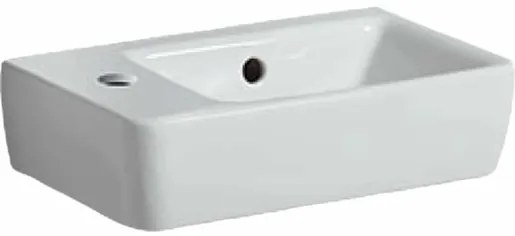 Umývadielko Geberit Selnova 40x25 cm otvor pre batériu vľavo 501.518.00.7