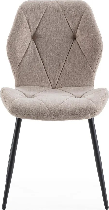 Béžové jedálenské stoličky v súprave 4 ks Luna – Marckeric