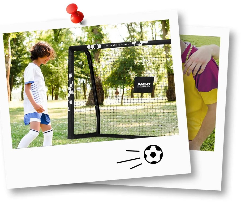 Neo-Sport Futbalová bránka 180 x 120 x 60 cm NS-462 Hexagon