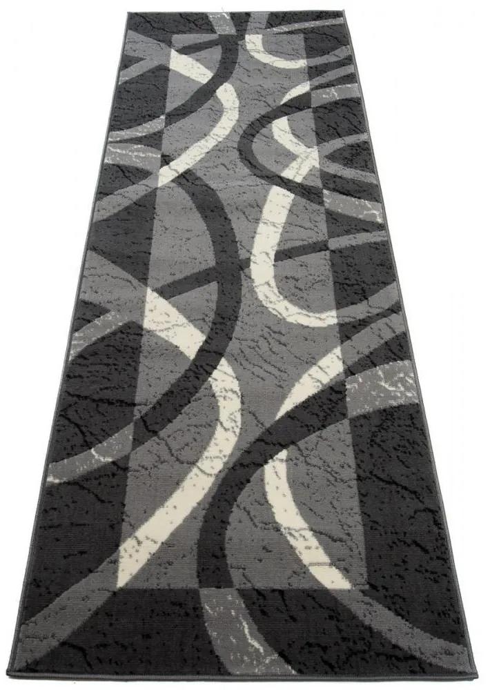 Kusový koberec PP Max šedý atyp 70x250cm