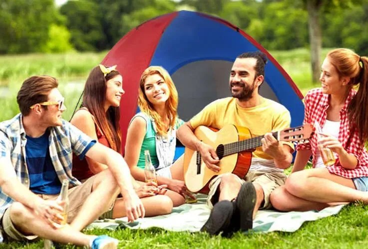 Turistický stan pre 4 osoby - Trizand
