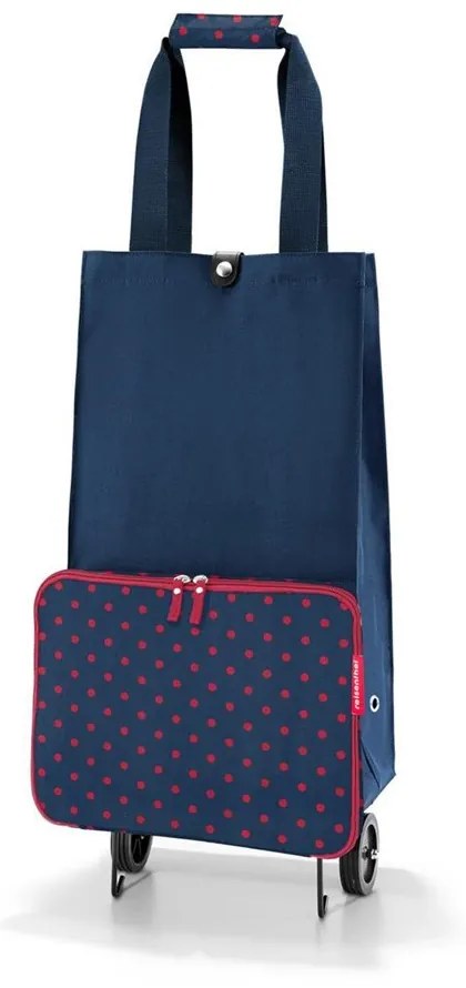 Reisenthel Taška na kolieskach Foldabletrolley mixed dots red