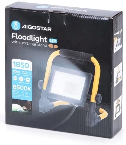 Aigostar - LED Reflektor so stojanom LED/20W/230V 6500K IP65