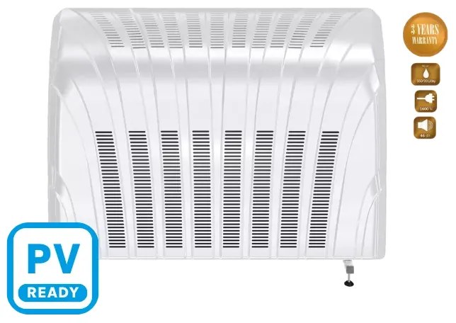 Odvlhčovač s Plastovým Krytom Microwell DRY 1200 Wave 120m²