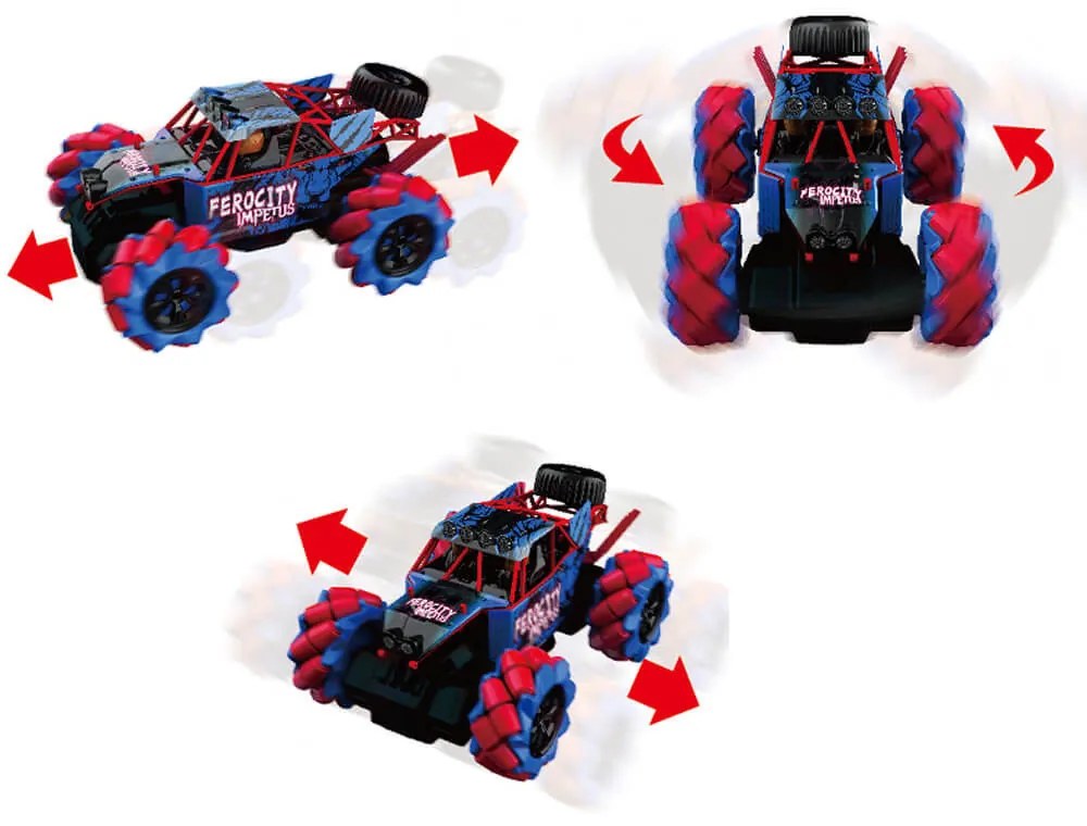 Diaľkovo ovládané auto s pohonom 4 kolies