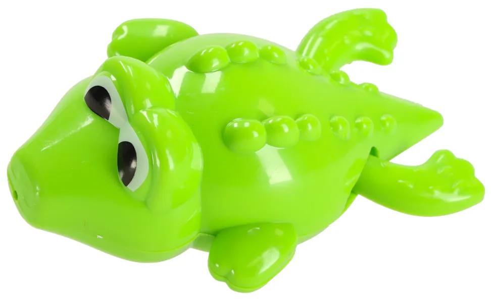 Skrutkovacia hračka do vane plávajúci krokodíl
