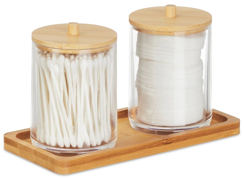 Nádoba na vatové tampóny s podnosom RD47913