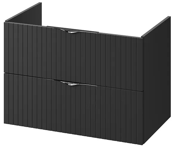 Cersanit Tirso, závesná skrinka pod umývadlo 794x447x572 mm, čierna matná, S1017-011
