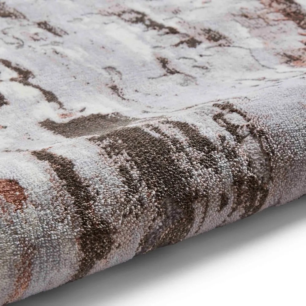 Sivo-ružový koberec Think Rugs Apollo, 160 x 220 cm