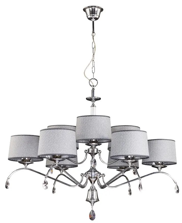 Jupiter 1606 - EG 9 CH - Krištáľový luster EGIDA 9xE27/60W