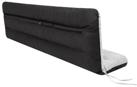 Vankúš na hojdačku ANIA 150 cm popol, ekolen