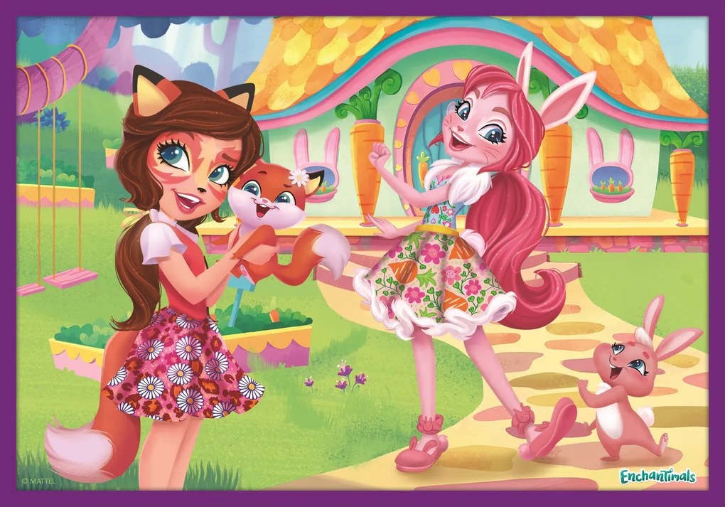 TREFL Puzzle Enchantimals 10v1