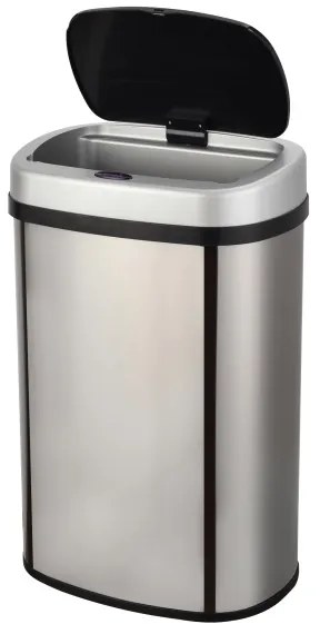 Bezdotykový Jumbo koš 50l strieborná